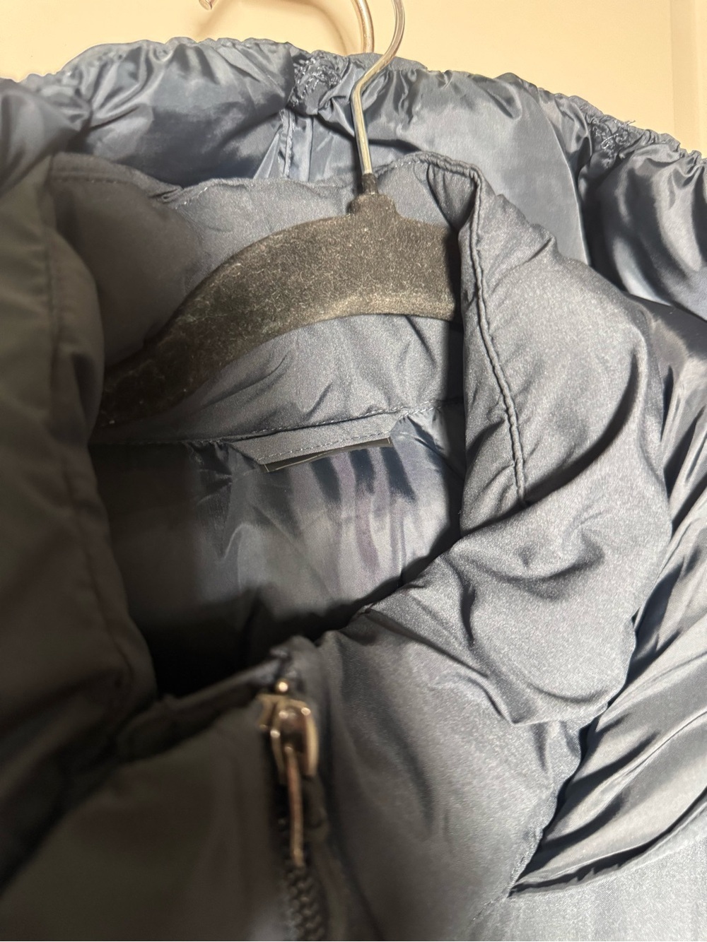 32 Degrees Men’s Blue Hooded Quilted Puffer Jacket Full Zip Polyester XL - Picture 6 of 9